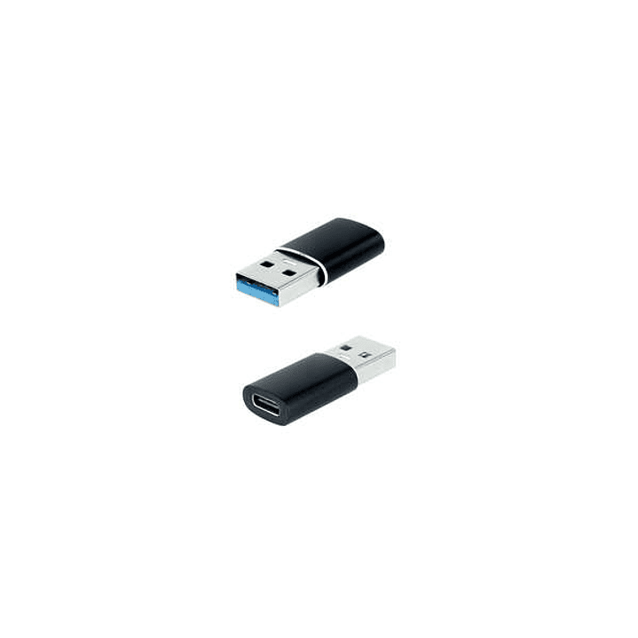 Nanocable Adaptador USB-A 3.1 Macho a USB-C Hembra 1