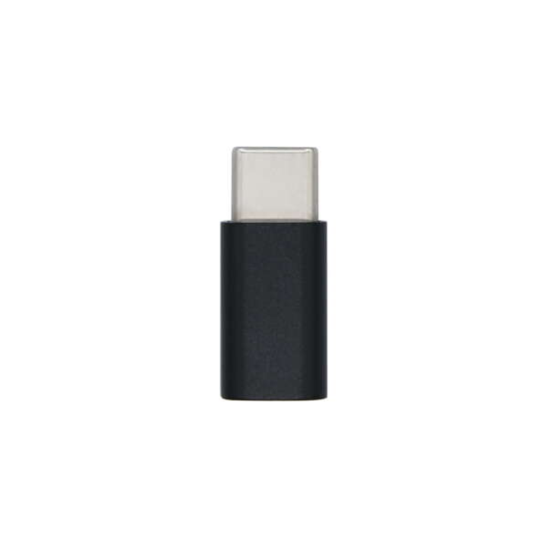 Aisens Mini Adaptador USB-C USB 2.0  - Tipo Micro-B/H-USB-C/M - Color Negro 1