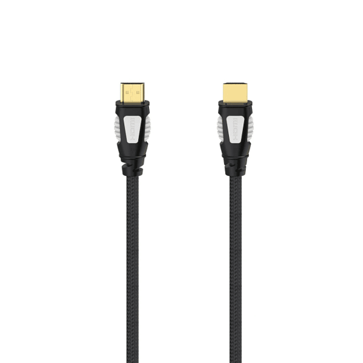 Hama Cable HDMI 4K Macho - Longitud 1.5m - Soporta ARC - Terminales Chapados en Oro - Ethernet - Velocidad hasta 18Gbps - Blindaje Completo - Color Ne 1