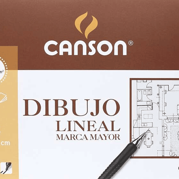 Canson Guarro Minipack de 10 Hojas - Marca Mayor - 21x29.7 - 160g - Color Blanco 1