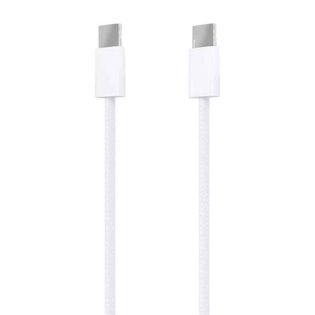 Aisens Cable USB 2.0 3A 60W Apple - Tipo USB-C/M-USB-C/M - 1.0m 1