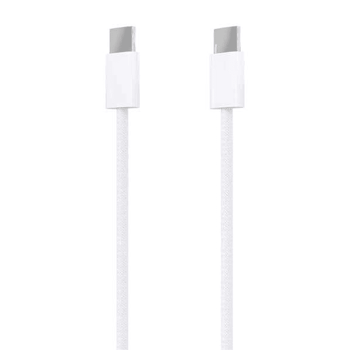 Aisens Cable USB 2.0 3A 60W Apple - Tipo USB-C/M-USB-C/M - 1.0m 1