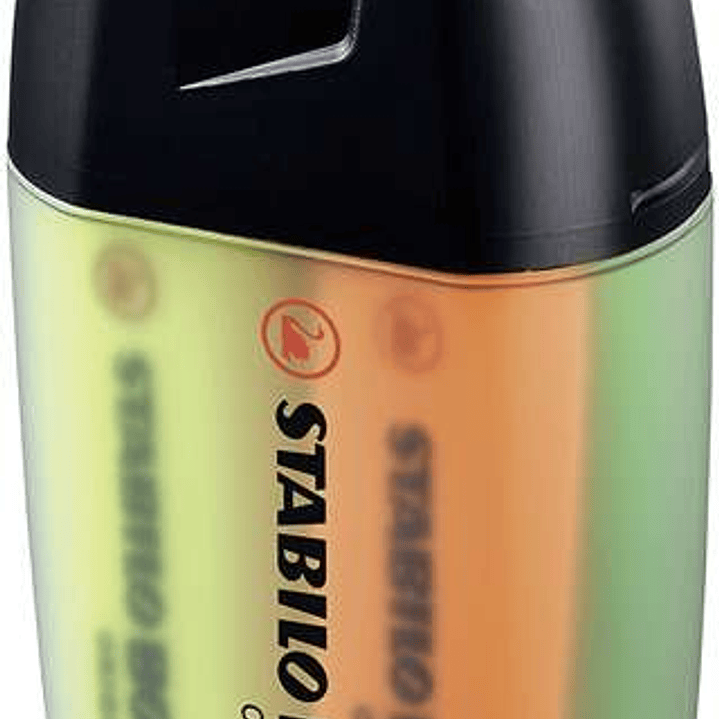 Stabilo Boss Pack de 4 Marcadores Fluorescentes - Trazo entre 2 y 5mm - Recargable - Tinta con Base de Agua - Estuche de Plastico Duro - Colores Surti 1