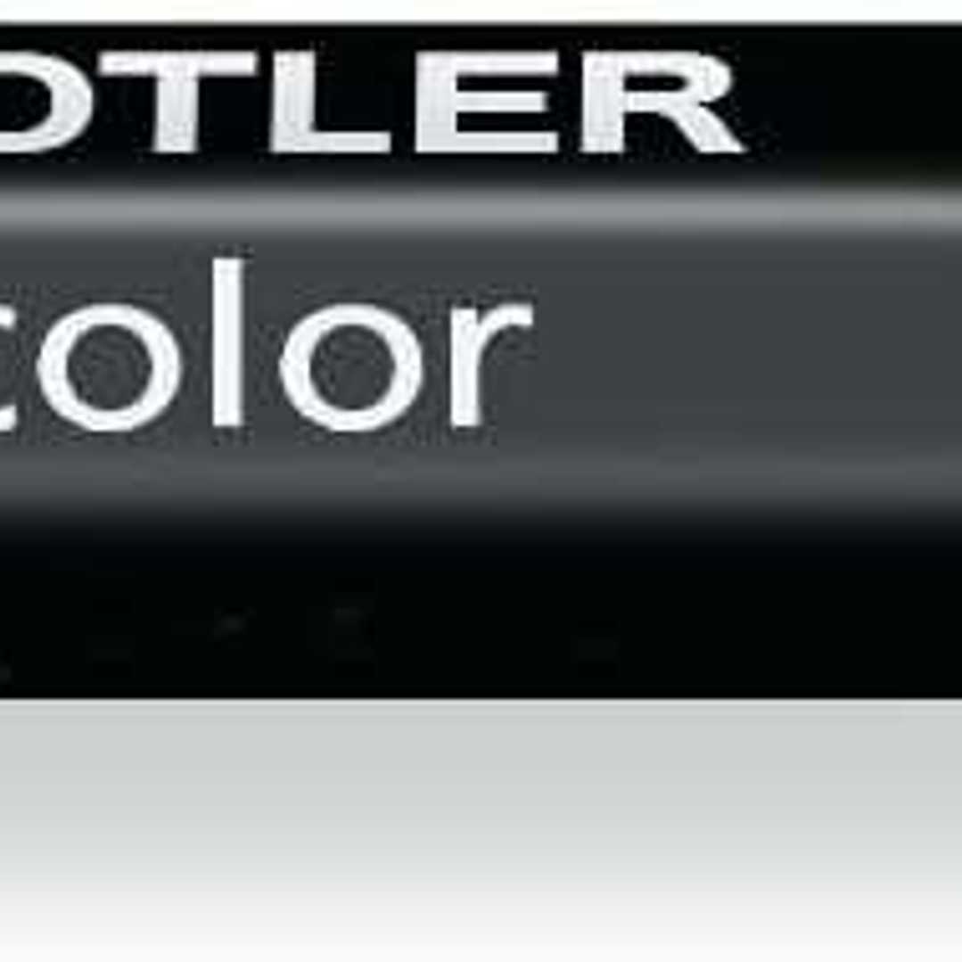 Staedtler Lumocolor Permanent Omnigraph 236 Cera Permanente Hexagonal - Resistente al Agua - Diametro 12mm Aprox - Color Negro 1