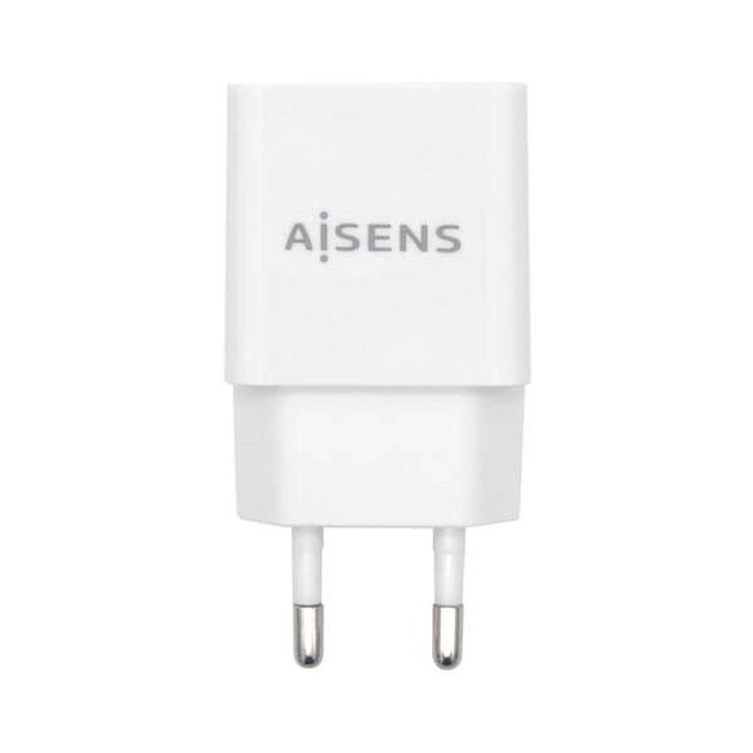 Aisens Cargador USB 10W Alta Eficiencia - 5V/2A - Color Blanco 1