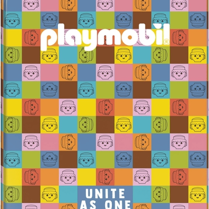 Dohe Playmobil Unite as One Carpeta de 4 Anillas Mixtas de 40mm - Formato Folio - Cubierta en Carton Forrado Plastificado 1