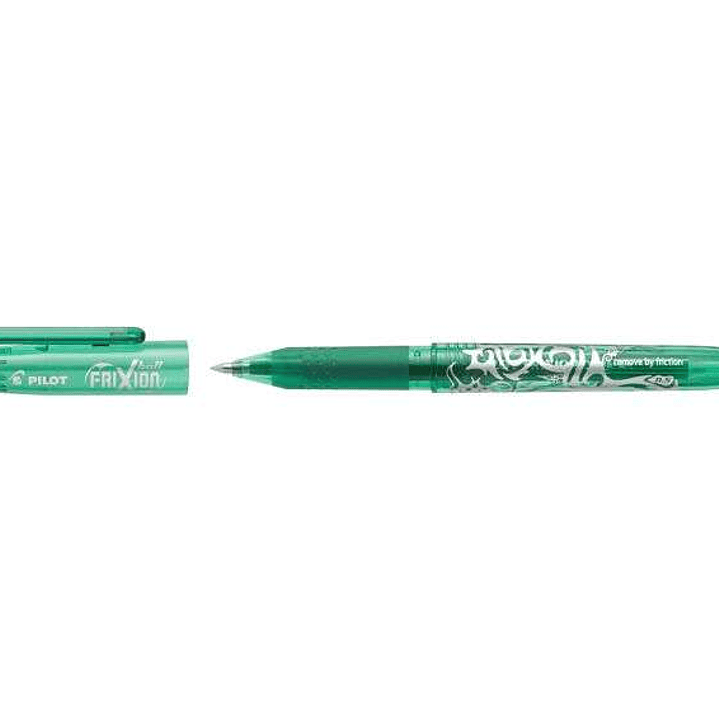 Pilot Frixion Ball Boligrafo de Gel Borrable - Punta de Bola 0.7mm - Trazo 0.4mm - Grip Ergonomico - Color Verde 1