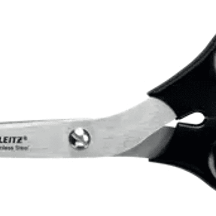 Leitz Tijeras de Acero Inoxidable 20cm - Agarre Ergonomico - Color Negro 1