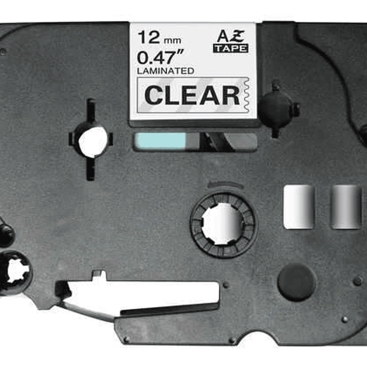 Brother TZe131 Cinta Laminada Generica de Etiquetas - Texto negro sobre fondo transparente - Ancho 12mm x 8 metros 1