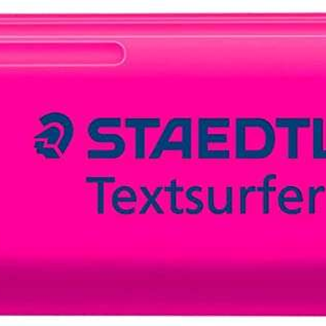 Staedtler Textsurfer Classic 364 Marcador Fluorescente - Punta Biselada 1 - 5mm Aprox - Secado Rapido - Color Magenta 1