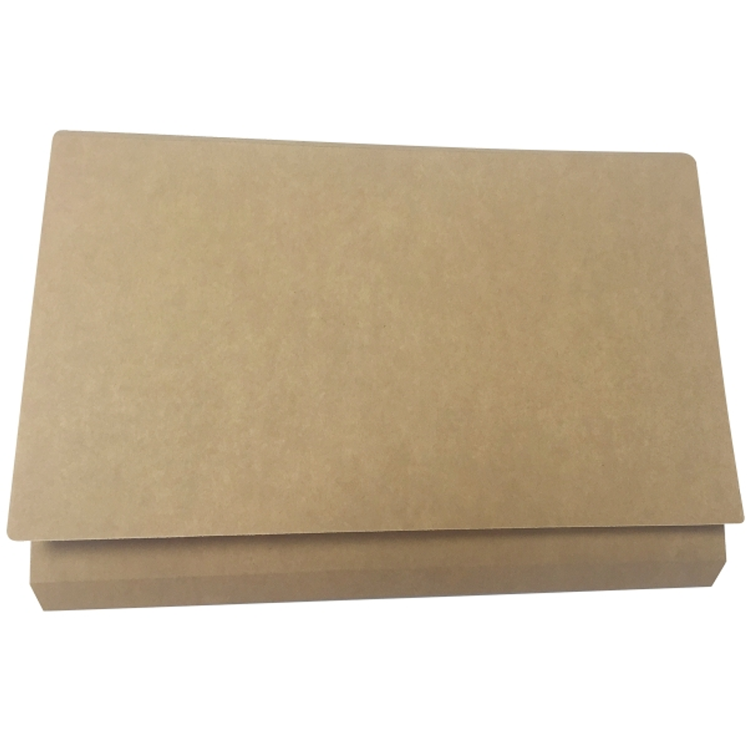 Gio By Elba Subcarpeta con Bolsa y Solapa Folio Kraft Bicolor - Resistente Cartulina de 240gr - Bolsa y Solapa para Mayor Proteccion - Diseño Bicolor  1