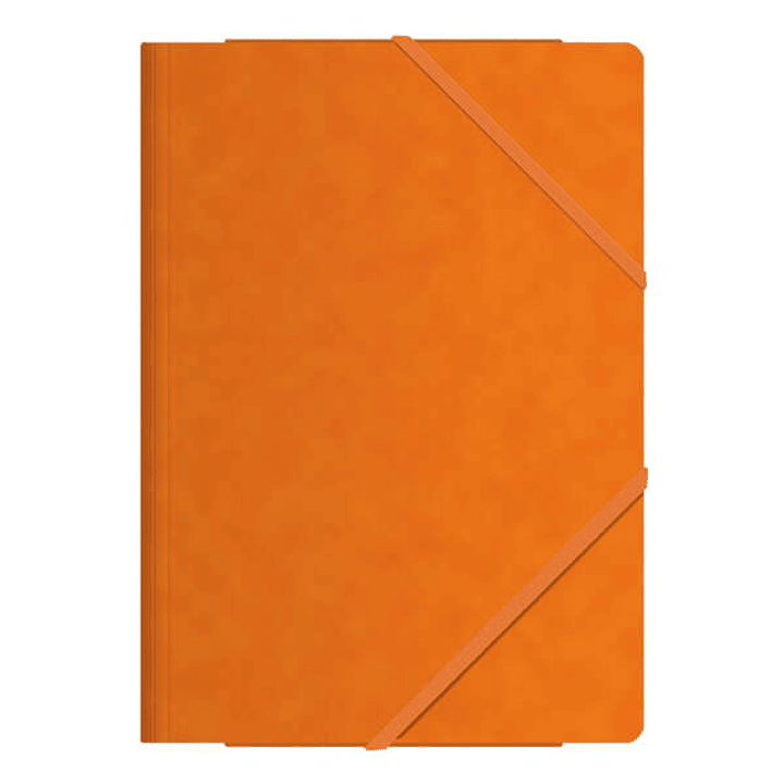 Dohe Carpetas de Gomas con Tres Solapas - Tamaño Folio - Cartulina de Primera Calidad - Plastificadas - Cierre de Gomas Planas 1