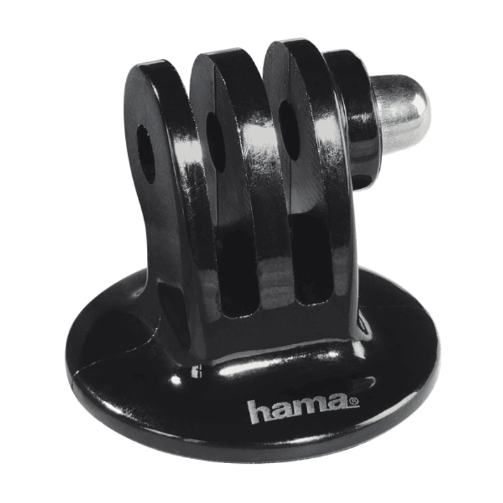 Hama Adaptador de Camara Deportiva para Tripode de 1/4 - Plastico - Ligero - Color Negro 1