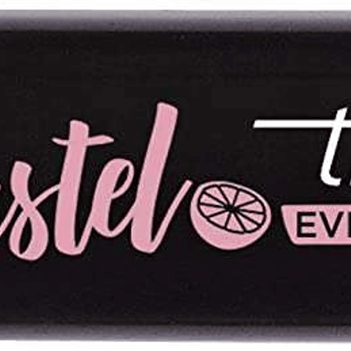 Tratto Video Pastel Marcador Fluorescente - Punta Biselada - Tinta al Agua - Secado Rapido - Color Rosa Pomelo 1