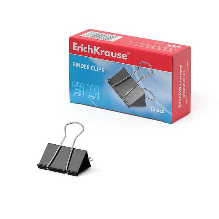 Erichkrause Pinzas para Papeles - Alambre de Acero de Alta Calidad - Resistencia Mejorada - Capacidad Hasta 110 Hojas - Resistente a La Corrosion - Co 1