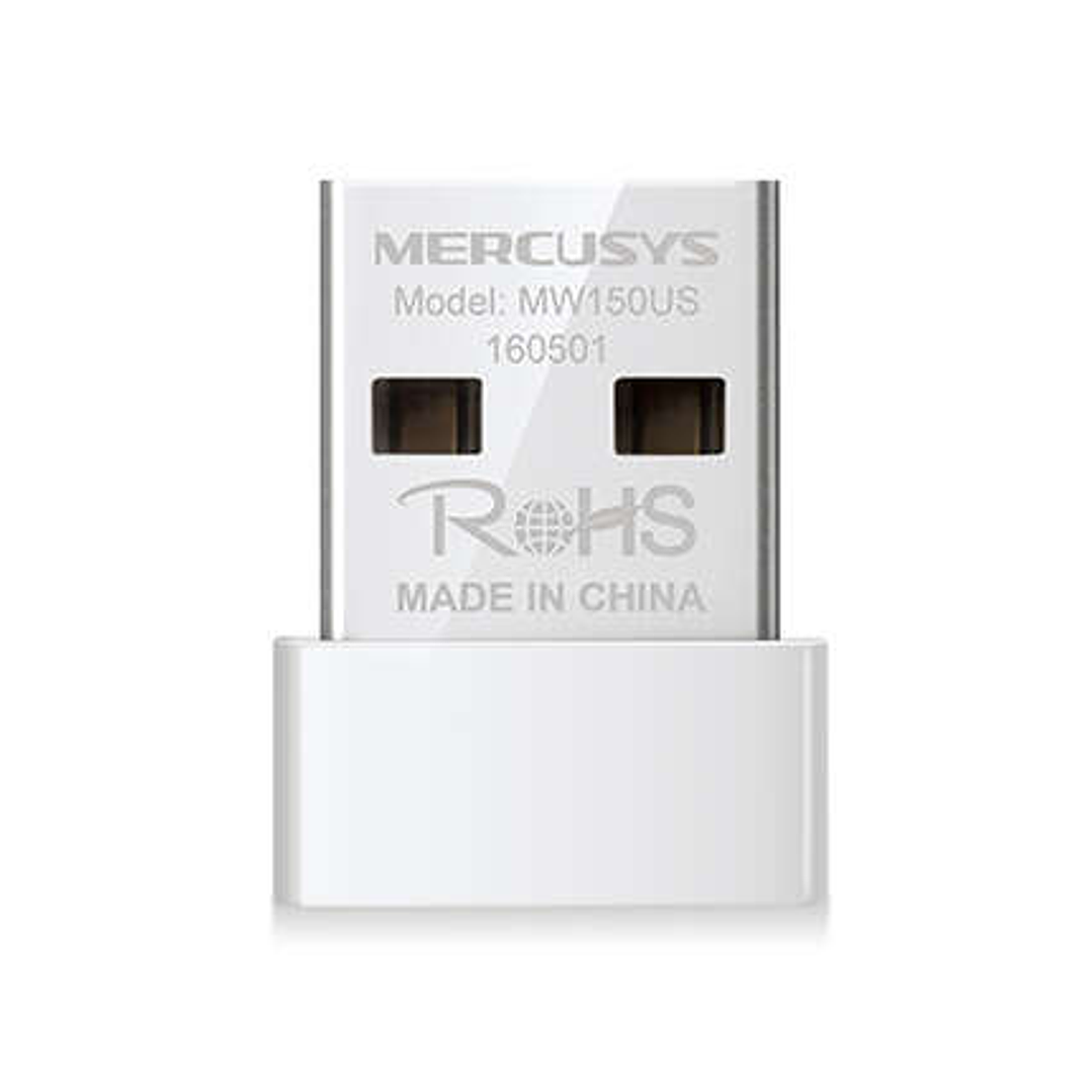 Mercusys Adaptador USB Nano Inalambrico N150 - USB 2.0 - Hasta 150Mbps 1