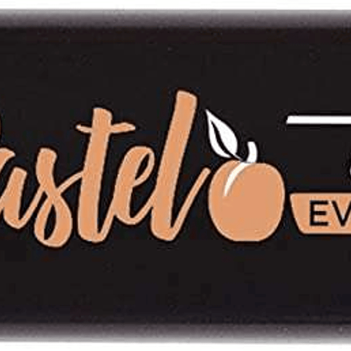 Tratto Video Pastel Marcador Fluorescente - Punta Biselada - Tinta al Agua - Secado Rapido - Color Naranja Albaricoque 1