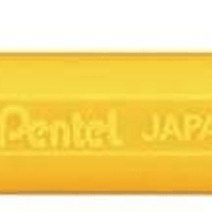 Pentel Mattehop Boligrafo de Bola - Punta 1mm - Trazo 0.5mm - Tinta de Gel Opaca - Fabricado con 55% de Materiales Reciclados - Color Amarillo 1