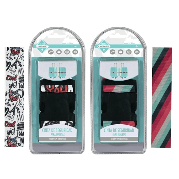 Lagart Cinta para Cierre de Maleta - 2 Diseños Aleatorios 1