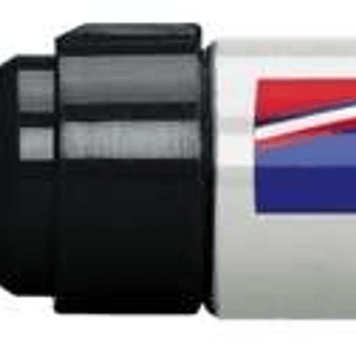 Edding 500 Rotulador Permanente - Punta Biselada - Trazo entre 2 y 7 mm. - Recargable - Secado Instantaneo - Color Negro 1