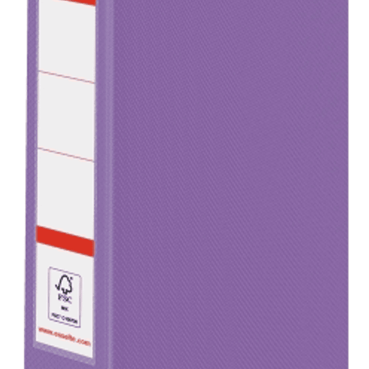 Esselte Colour'Breeze Carpeta de Anillas 25mm A4 - Lomo 42mm - Capacidad para 190 Hojas - Color Lavanda 1