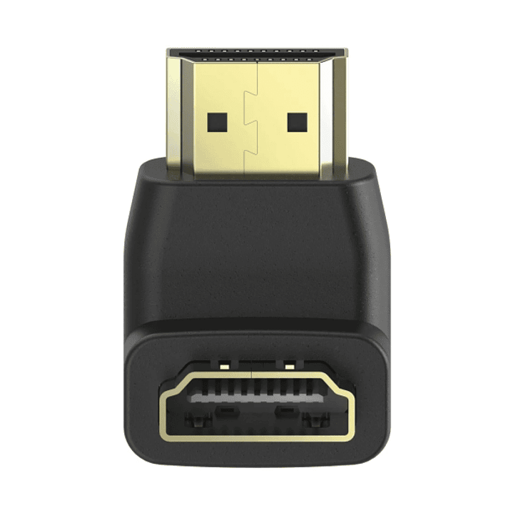 Hama Essential Adaptador HDMI Acodado - HDMI Hembra - HDMI Macho - 270º - Color Negro 1
