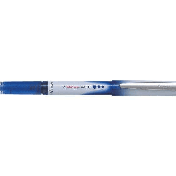 Pilot Boligrafo de Tinta Liquida V Ball Grip 07 - Punta de Bola Conica 0.7mm - Trazo 0.5mm - Grip de Goma - Color Azul 1