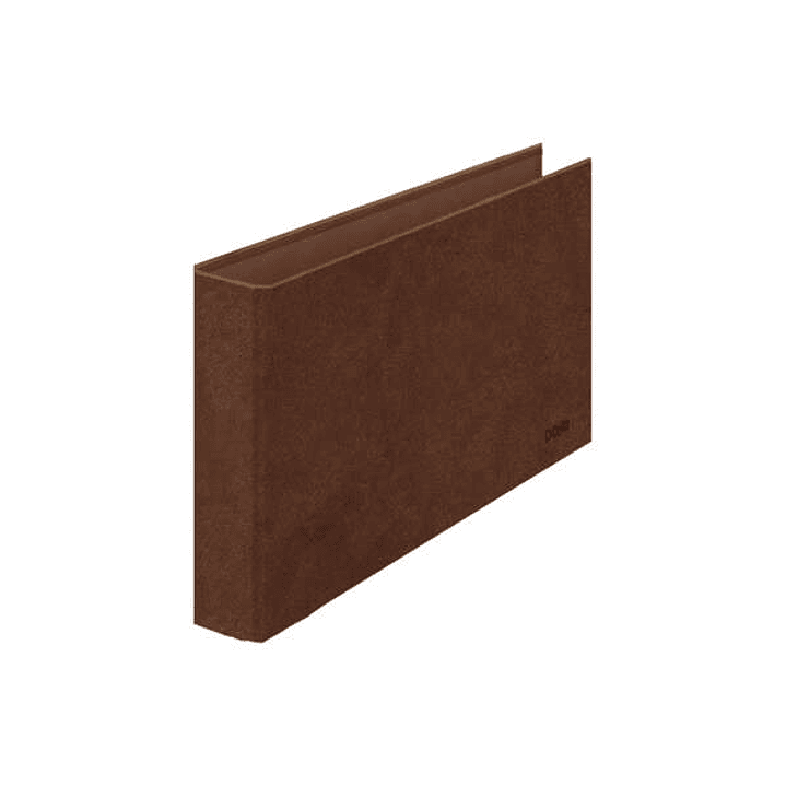 Dohe Carpeta de 2 Anillas Mixtas 25mm Cuarto Apaisado - Carton Forrado con Papel Impreso y Plastificado 1