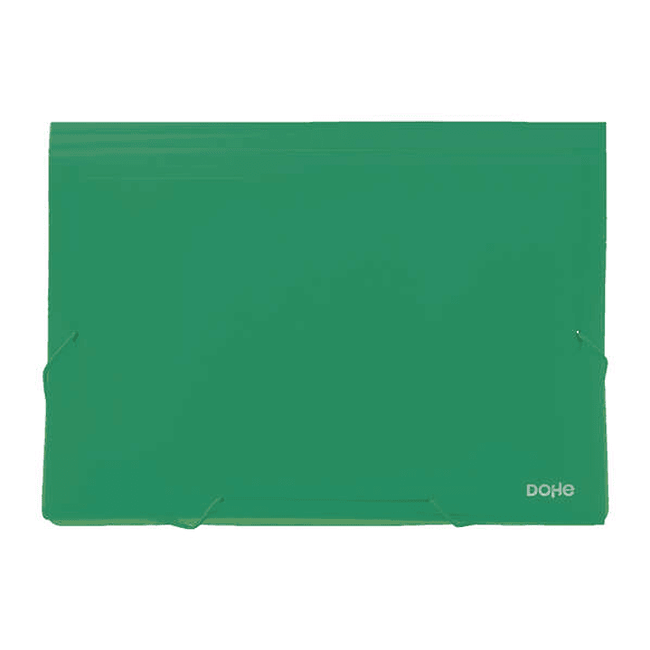 Dohe Clasificadores Acordeon de 13 Departamentos - Tamaño Din A4 - Fabricados en Polipropileno Opaco de 700 Micras - con Cierre de Gomas 1