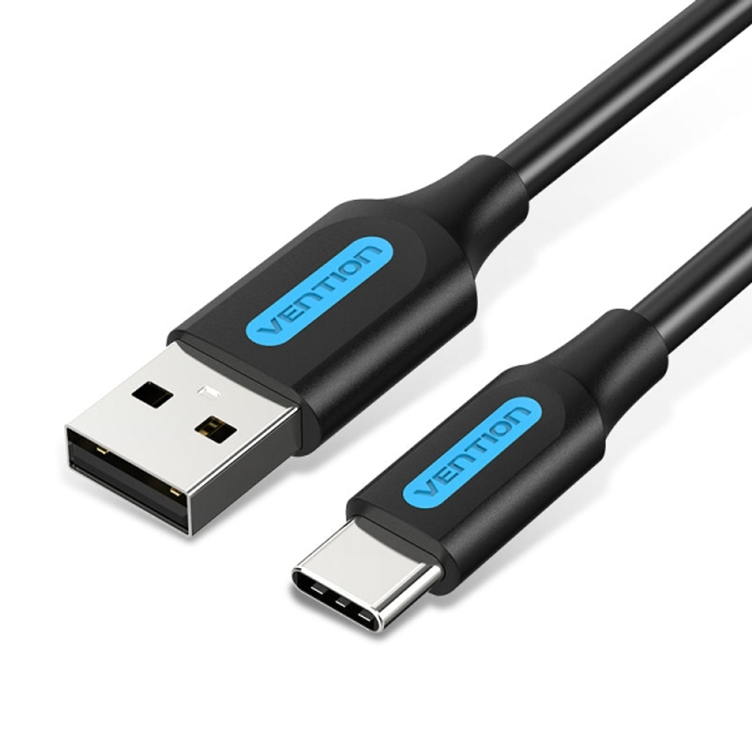 Vention Cable USB-C 2.0 a USB-A 3A 60W - 1m - Color Azul Navy 1