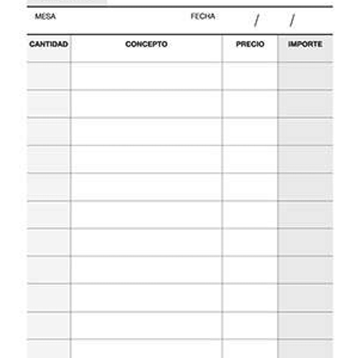 Apli Talonario Camarero 1/8 Duplicado Natural - Ideal para Restaurantes y Bares - 88 Hojas - Numeracion Consecutiva - Tamaño Compacto - Marron 1