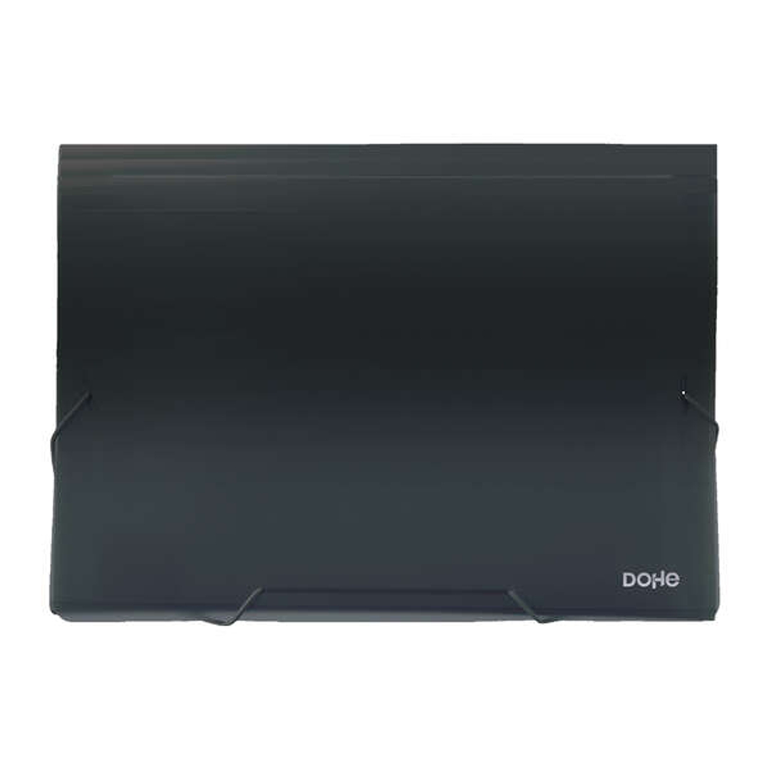 Dohe Clasificadores Acordeon de 13 Departamentos - Tamaño Din A4 - Fabricados en Polipropileno Opaco de 700 Micras - con Cierre de Gomas 1