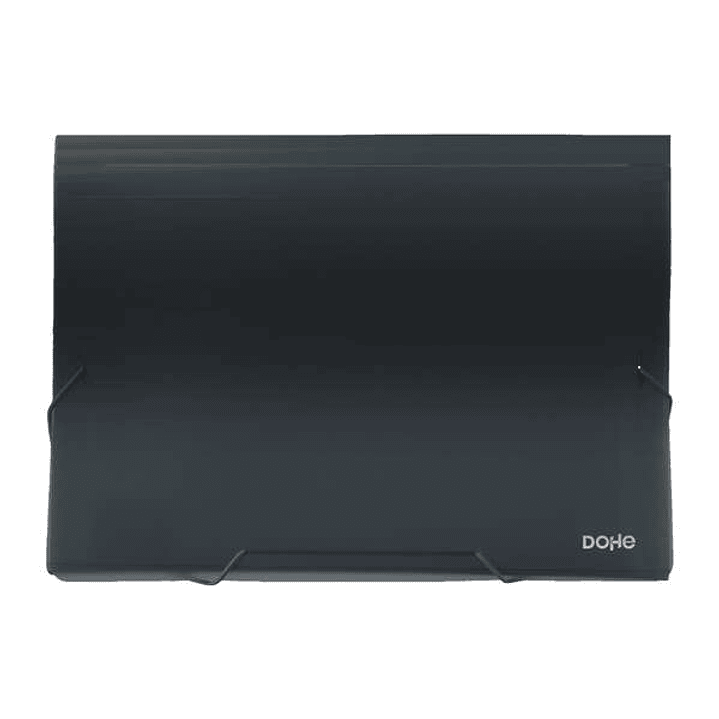 Dohe Clasificadores Acordeon de 13 Departamentos - Tamaño Din A4 - Fabricados en Polipropileno Opaco de 700 Micras - con Cierre de Gomas 1