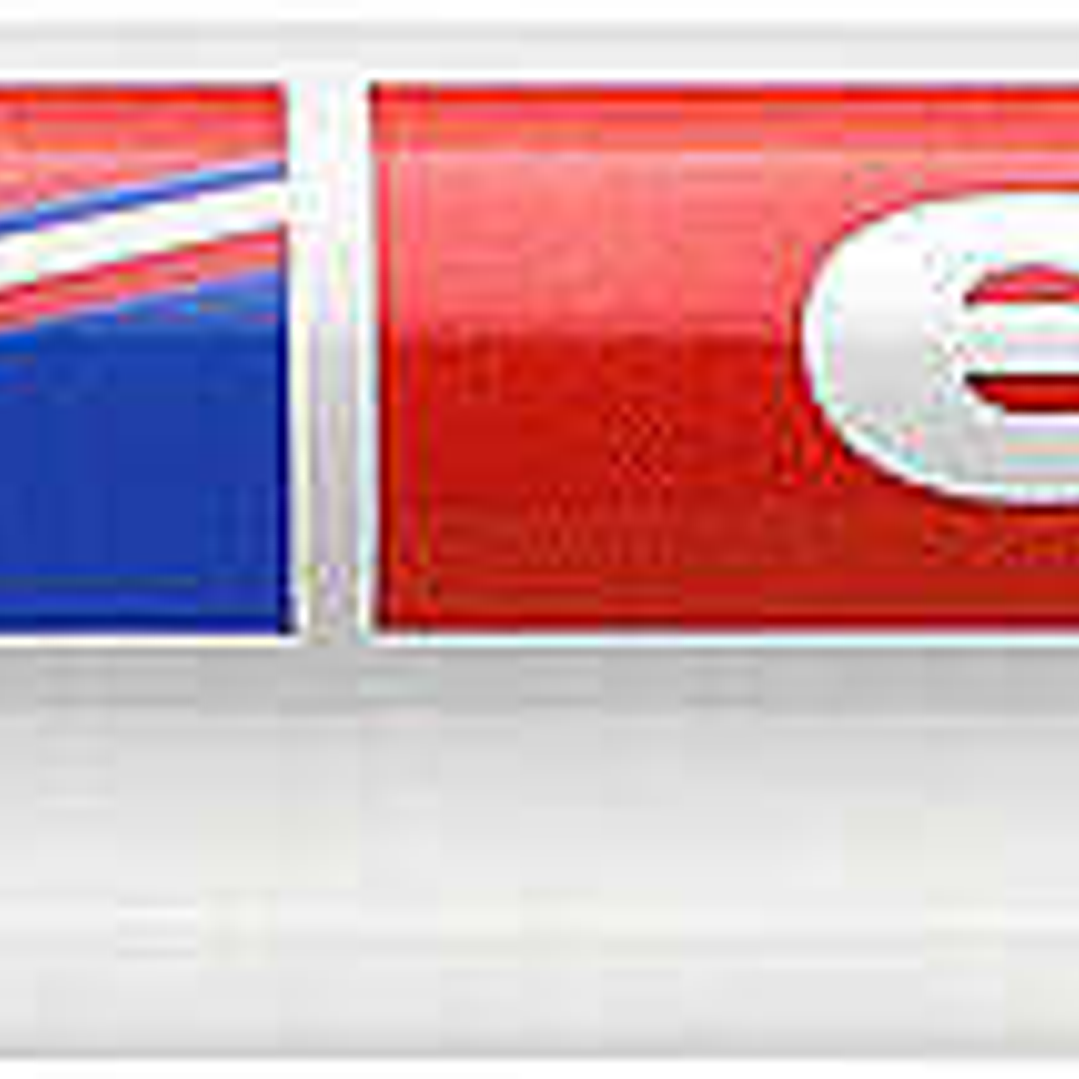 Edding 3000 Rotulador Permanente - Punta Redonda de 1.5mm - Trazo entre 1.5 y 3mm - Recargable - Secado Rapido - Color Rojo 1