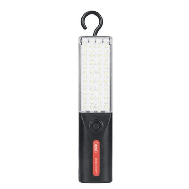 XO YH17 Linterna LED con Iman y Gancho - Carga Solar - Color Negro 1