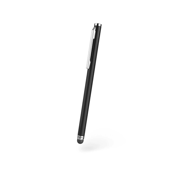 Hama Easy Lapiz Digital para Tablet y Smartphone - Cuerpo de Aluminio - Longitud de 106mm - Clip Integrado - Color Negro 1