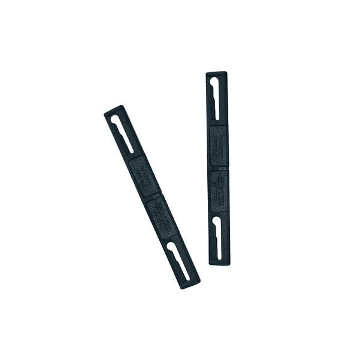 Dohe Pack de 12 Compresores de Plastico para Documentos - Perfecta Sujecion en Carpetas de Anillas 1