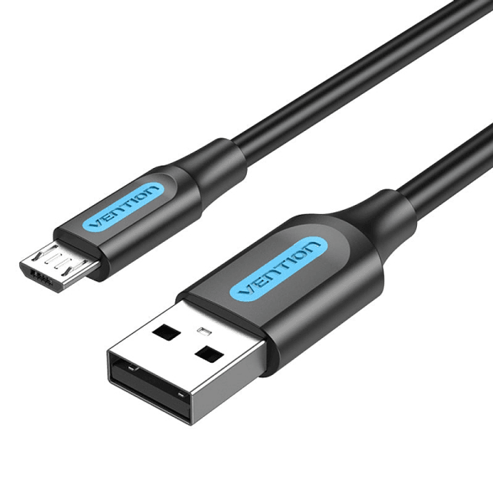 Vention Cable USB-A 2.0 a Micro-B 3A - 2m - Color Azul Navy 1