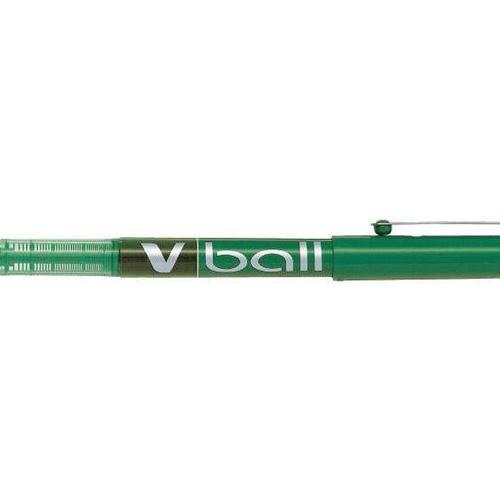 Pilot Boligrafo de Tinta Liquida V Ball 07 Rollerball - Punta de Bola Redonda 0.7mm - Trazo 0.5mm - Color Verde 1