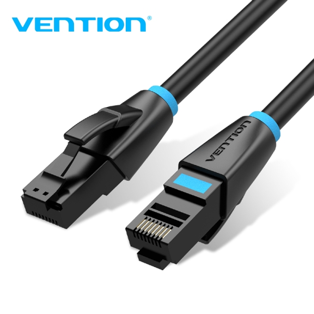Vention Cable Ethernet Cat6A - UTP - 1000Mbps - 250MHz - PVC - 26AWG - Color Negro 1