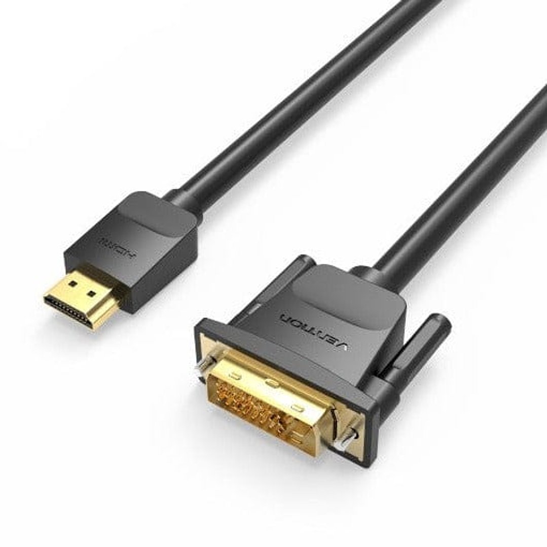 Vention Cable DVI Macho a HDMI Macho - 5m - Color Negro 1