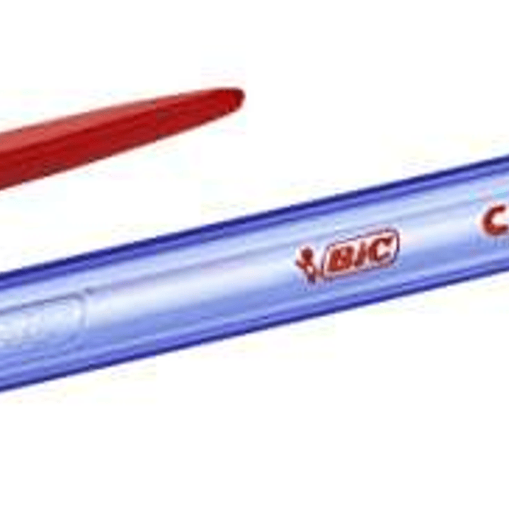 Bic Cristal Soft Boligrafos de Bola - Punta Media de 1.2mm - Trazo 0.45mm - Escritura mas Fluida - Color Rojo 1