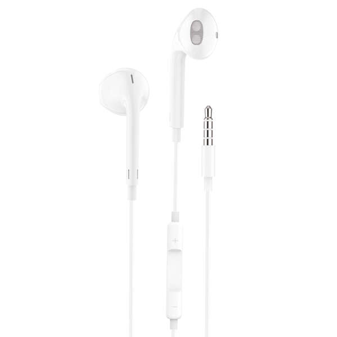 TechOneTech Ear Tech Auriculares Intraurales - Microfono Integrado - Mini Jack 3.5mm - Asistente Voz - Cable de 1.20m 1