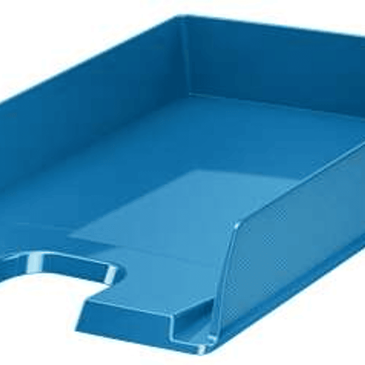 Esselte Europost Vivida Bandeja Portadocumentos -  Formato Vertical - A4 - Espacio para Etiqueta Identificativa - Color Azul 1