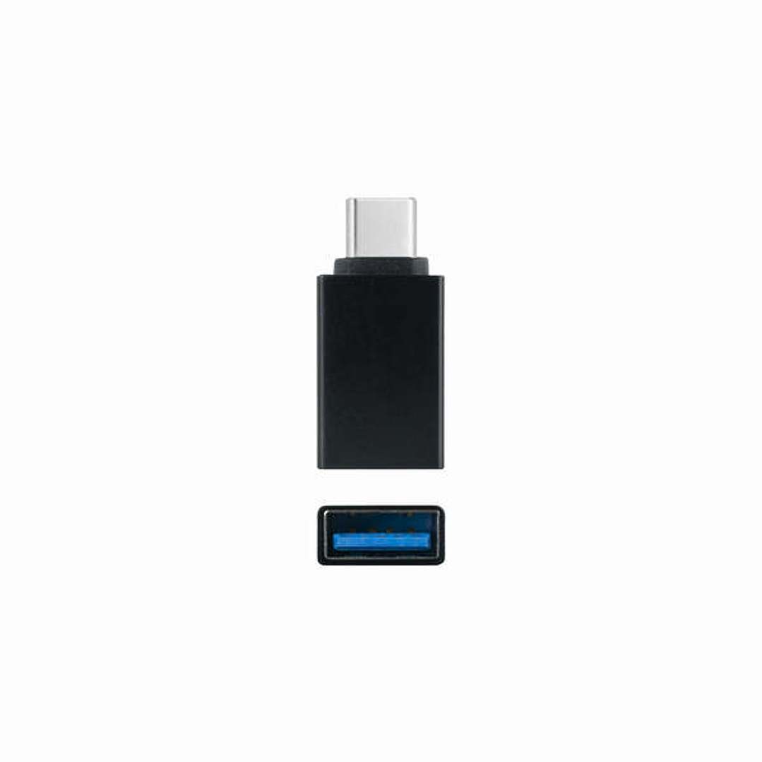 Nanocable Adaptador USB-C a USB 3.1 - USB-C/M-USB-A/H - Aluminio - Color Negro 1