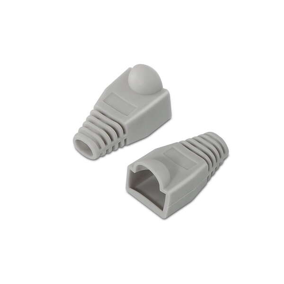 Aisens Pack de 10 Fundas RJ45 - Color Gris 1