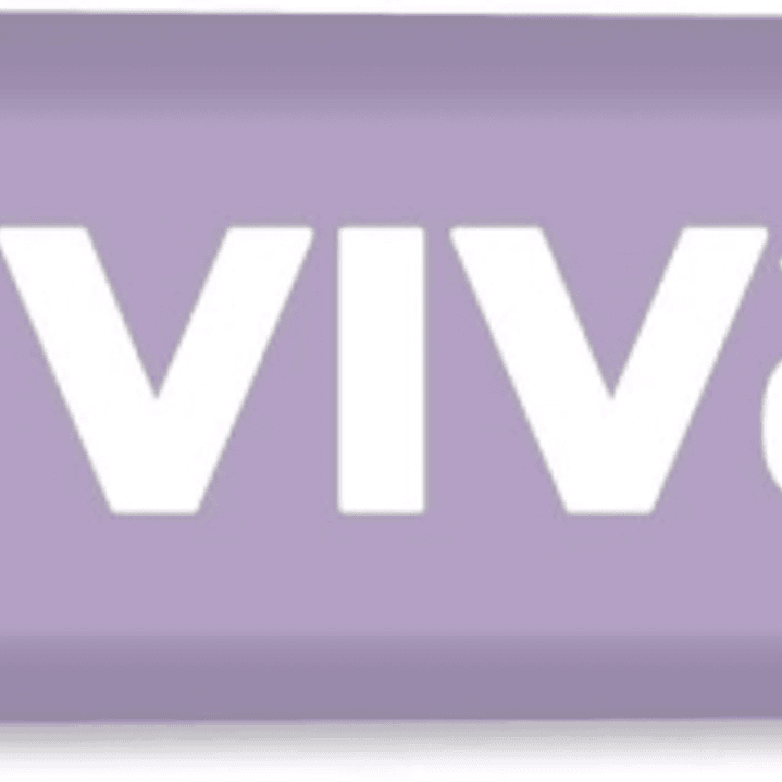 Molin Viva Marcador Fluorescente - Trazo entre 1 y 5mm - Tinta con Base de Agua - Color Violeta 1