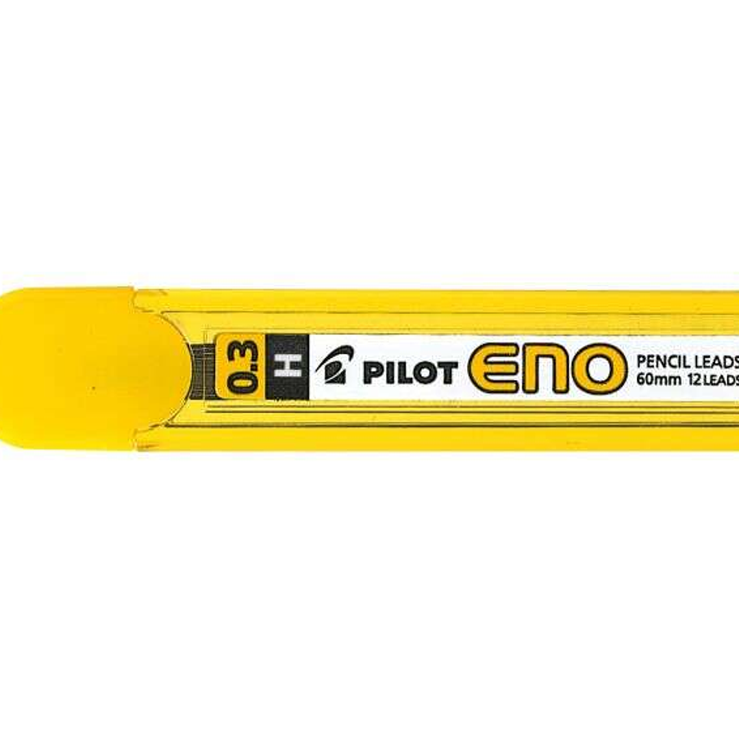 Pilot Caja de 12 Minas ENO 0.3 para Portaminas - Dureza H - Trazo 0.3mm 1