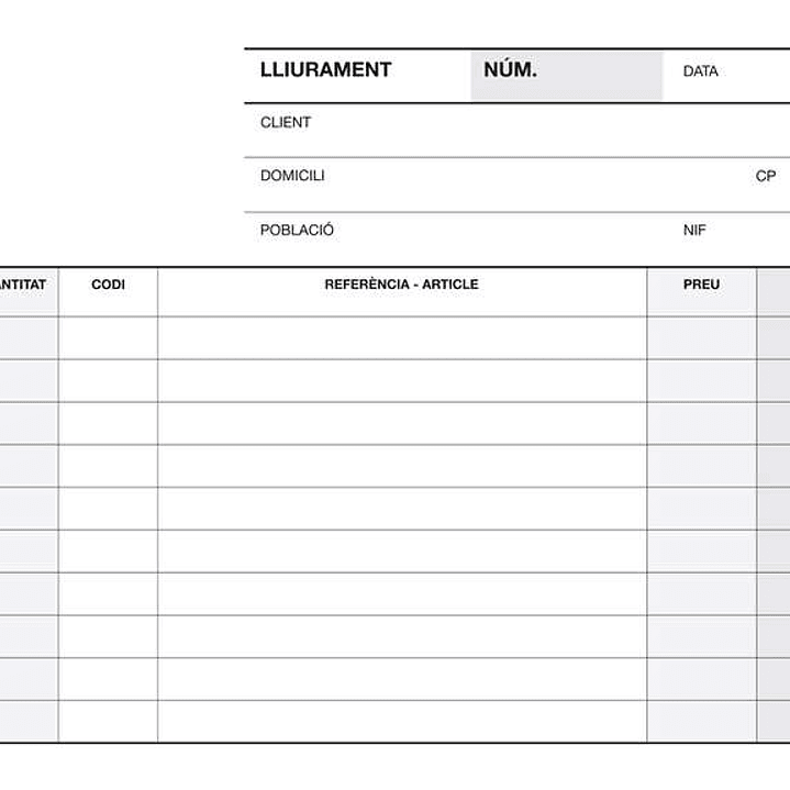 Apli Talonario Entrega 1/8 Apaisado Triplicado - 210 x 148mm - Copias Autocopiativas - Numeracion Secuencial - Papel Autocopiativo de Alta Calidad - B 1