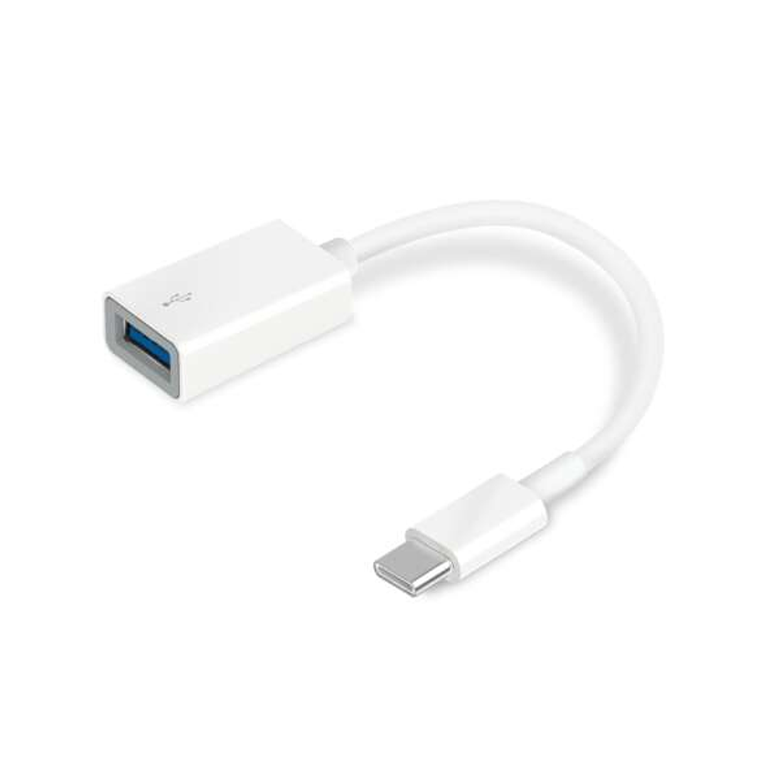 Tp-link Adaptador Super Rapido de USB-C 3.0 a USB-A - Soporta OTG - Color Blanco 1